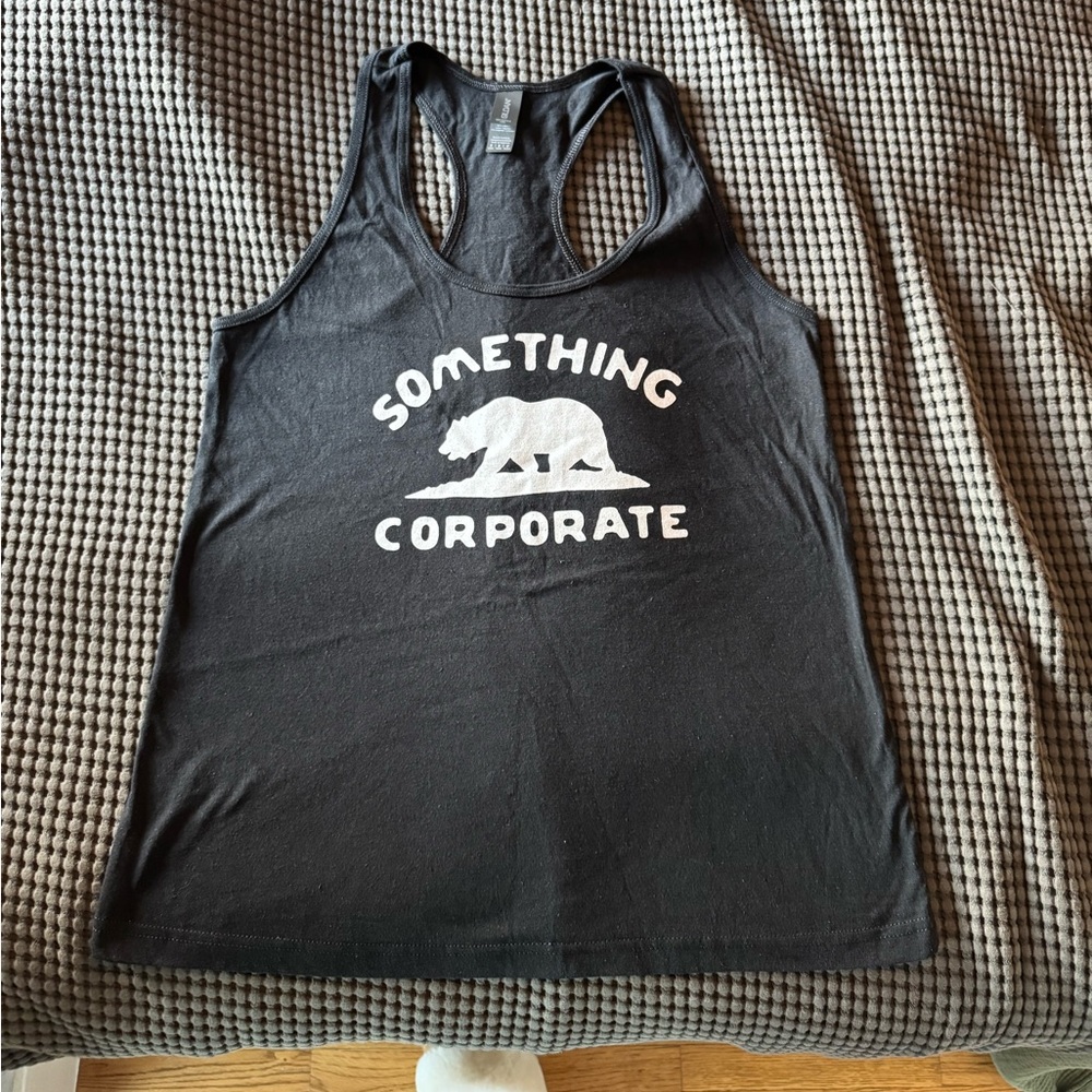 NEW Something Corporate ‘24 reunion tour women’s tank, size M